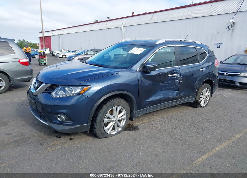 2015 NISSAN ROGUE SV VIN: 5N1AT2MVXFC775681