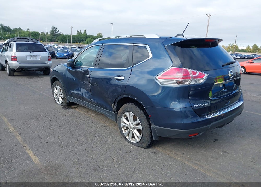 2015 NISSAN ROGUE SV VIN: 5N1AT2MVXFC775681