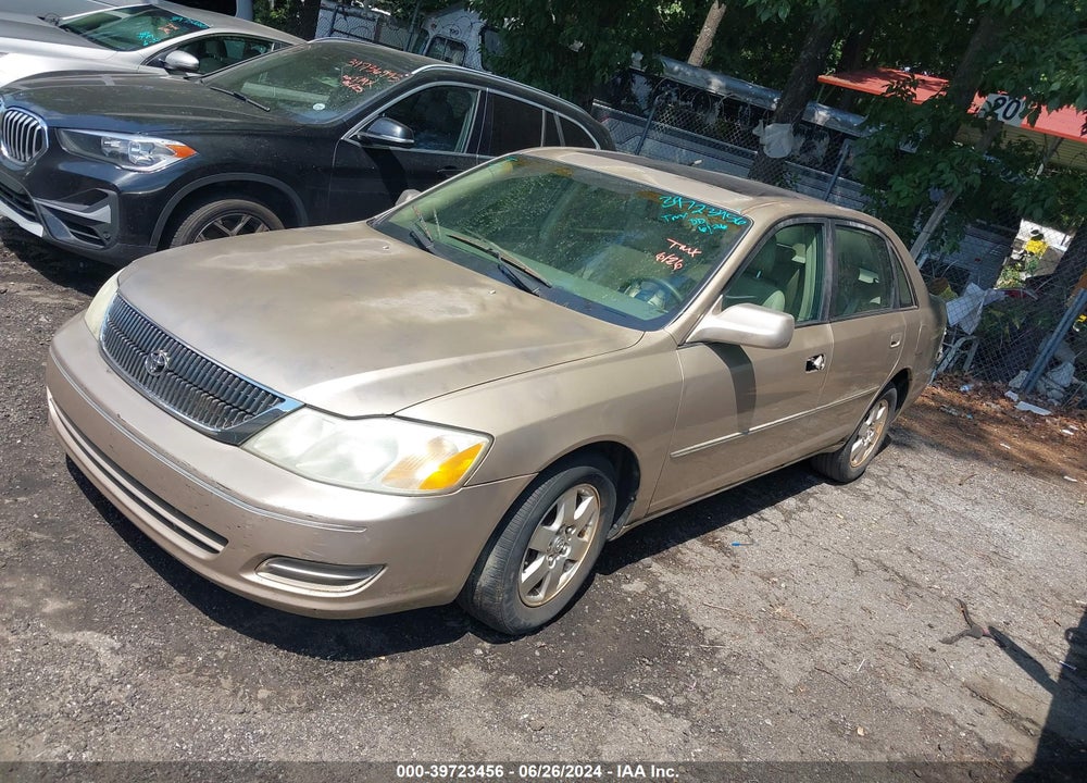 2002 TOYOTA AVALON XL VIN: 4T1BF28B72U205931