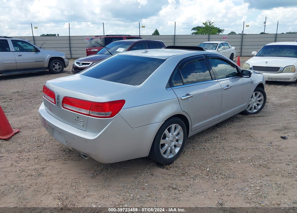 2010 LINCOLN MKZ VIN: 3LNHL2JC4AR640305