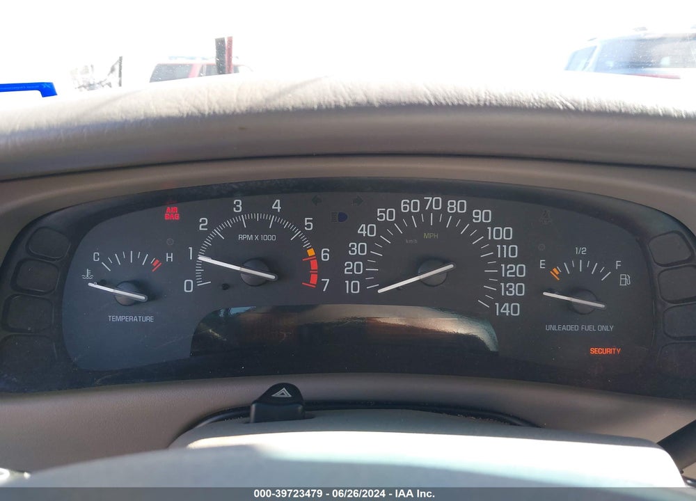 2001 BUICK PARK AVENUE VIN: 1G4CW54K414207257