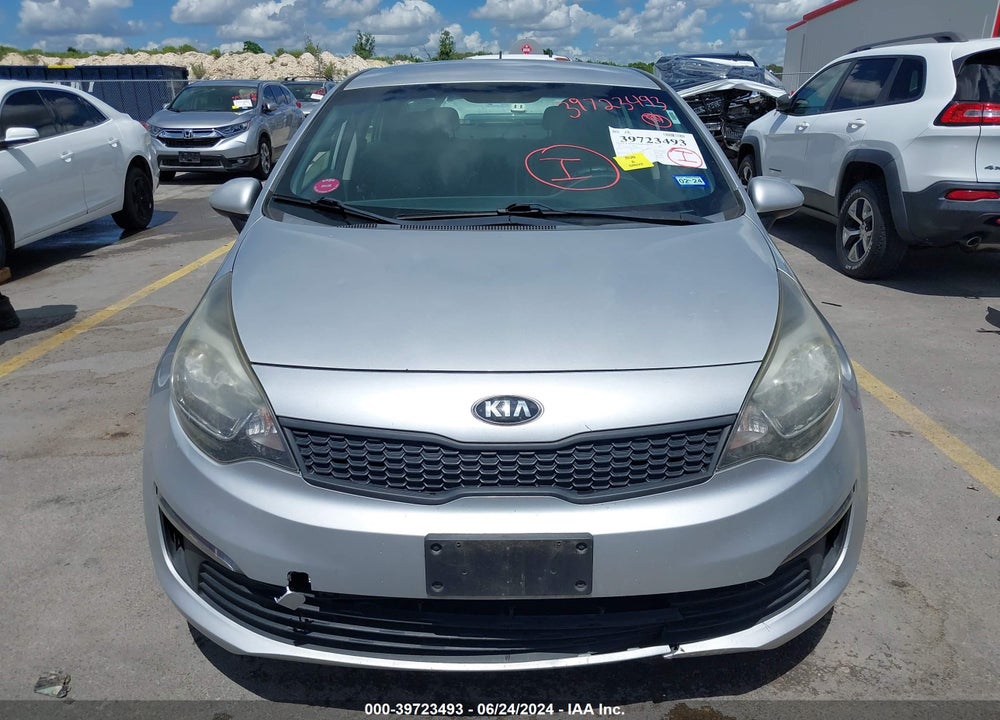 2016 KIA RIO LX VIN: KNADM4A33G6642724