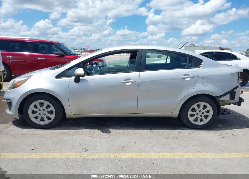2016 KIA RIO LX VIN: KNADM4A33G6642724
