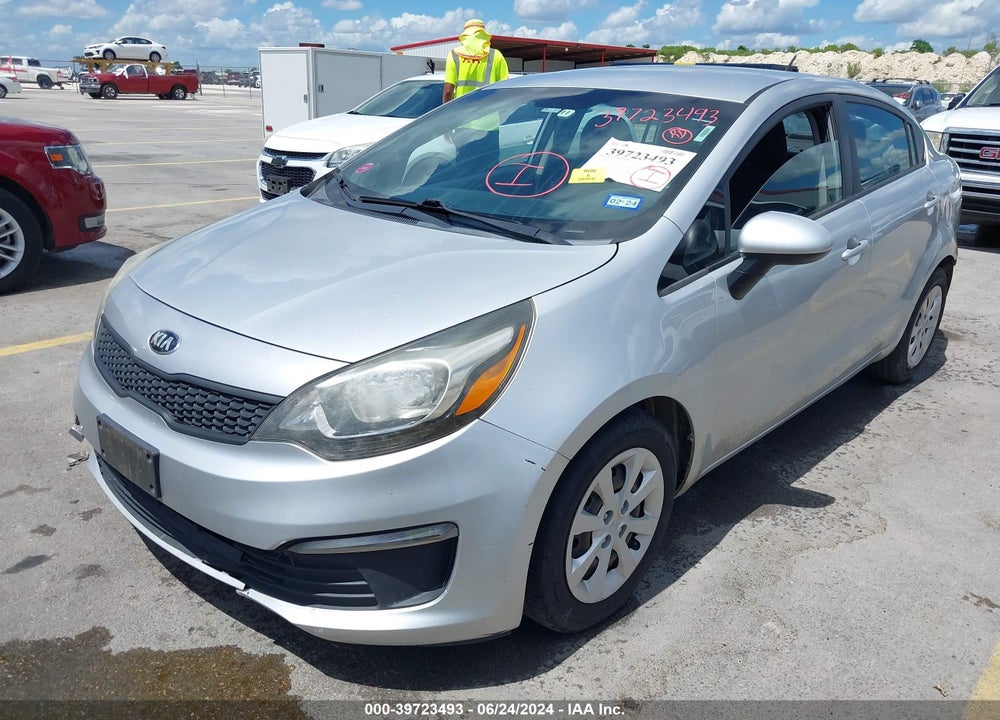 2016 KIA RIO LX VIN: KNADM4A33G6642724
