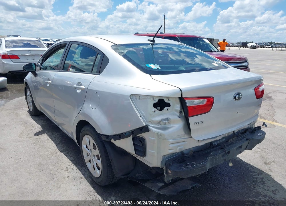2016 KIA RIO LX VIN: KNADM4A33G6642724