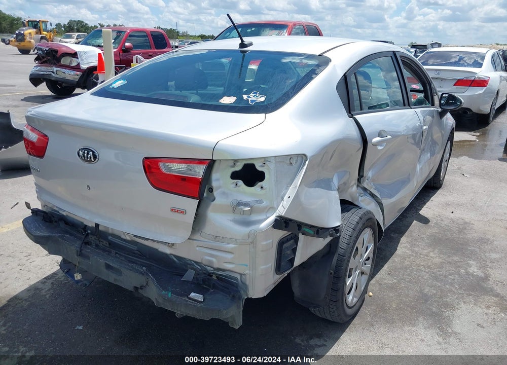 2016 KIA RIO LX VIN: KNADM4A33G6642724