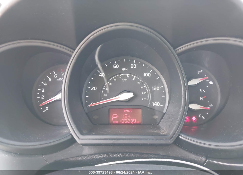 2016 KIA RIO LX VIN: KNADM4A33G6642724