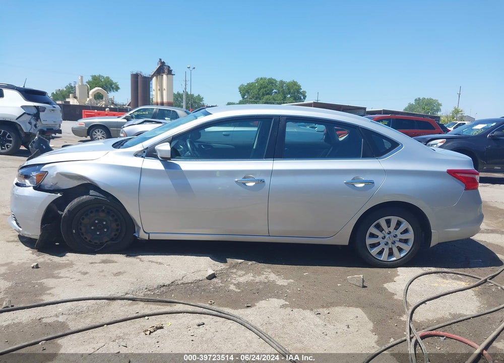 2016 NISSAN SENTRA S VIN: 3N1AB7AP7GY313472