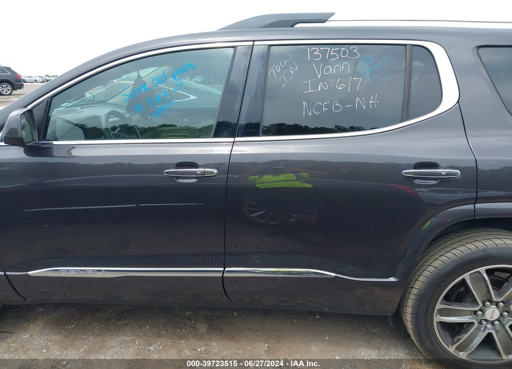 2018 GMC ACADIA DENALI VIN: 1GKKNPLS0JZ184793