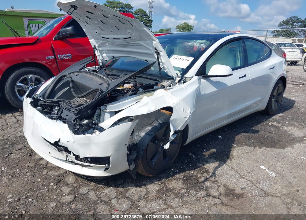 2021 TESLA MODEL 3 STANDARD RANGE PLUS REAR-WHEEL DRIVE VIN: 5YJ3E1EAXMF851865