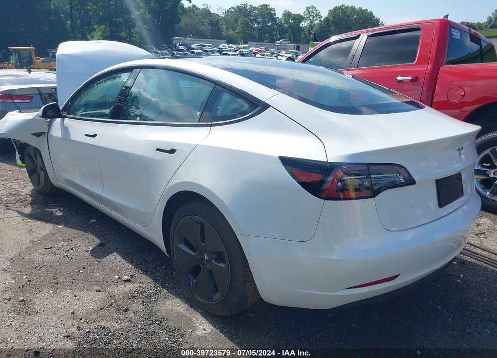 2021 TESLA MODEL 3 STANDARD RANGE PLUS REAR-WHEEL DRIVE VIN: 5YJ3E1EAXMF851865