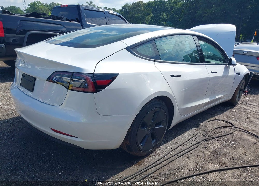 2021 TESLA MODEL 3 STANDARD RANGE PLUS REAR-WHEEL DRIVE VIN: 5YJ3E1EAXMF851865