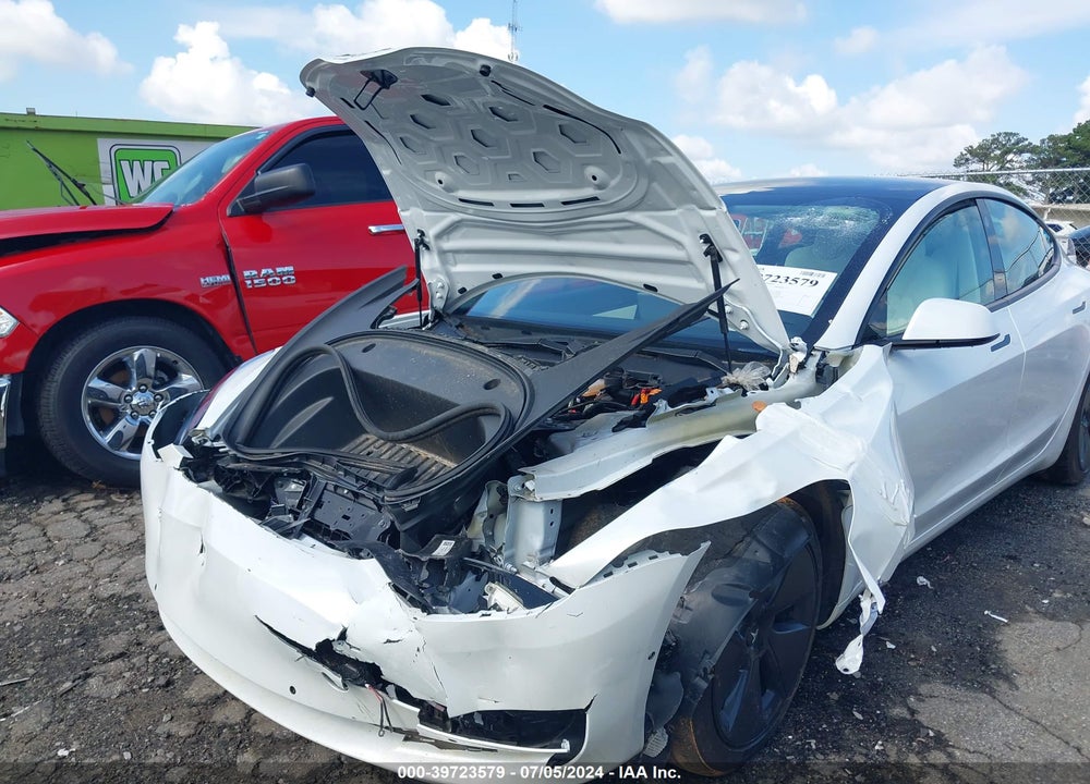 2021 TESLA MODEL 3 STANDARD RANGE PLUS REAR-WHEEL DRIVE VIN: 5YJ3E1EAXMF851865