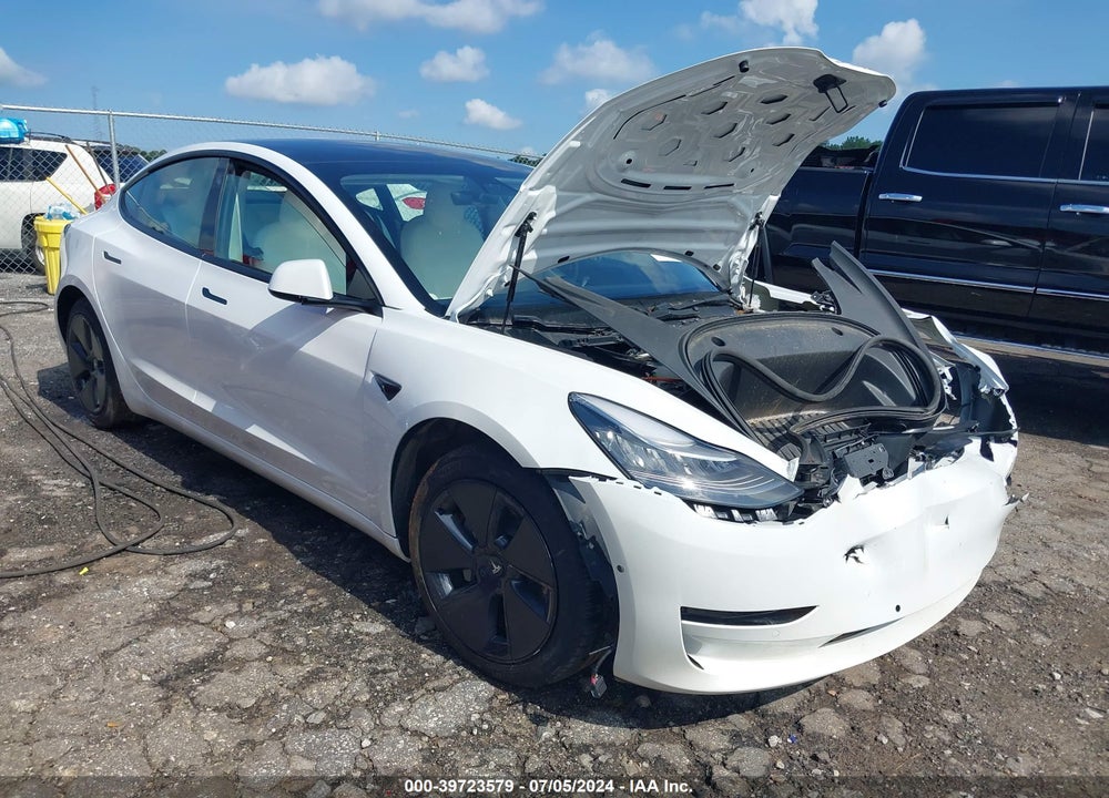 2021 TESLA MODEL 3 STANDARD RANGE PLUS REAR-WHEEL DRIVE VIN: 5YJ3E1EAXMF851865