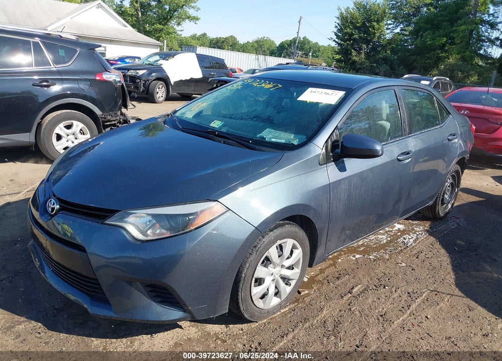 2014 TOYOTA COROLLA LE VIN: 5YFBURHE5EP076859