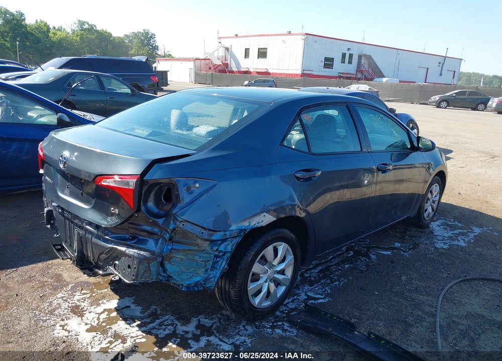 2014 TOYOTA COROLLA LE VIN: 5YFBURHE5EP076859
