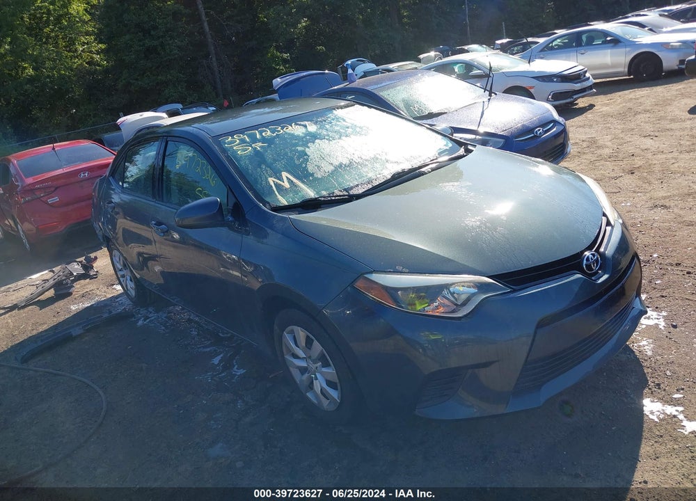 2014 TOYOTA COROLLA LE VIN: 5YFBURHE5EP076859