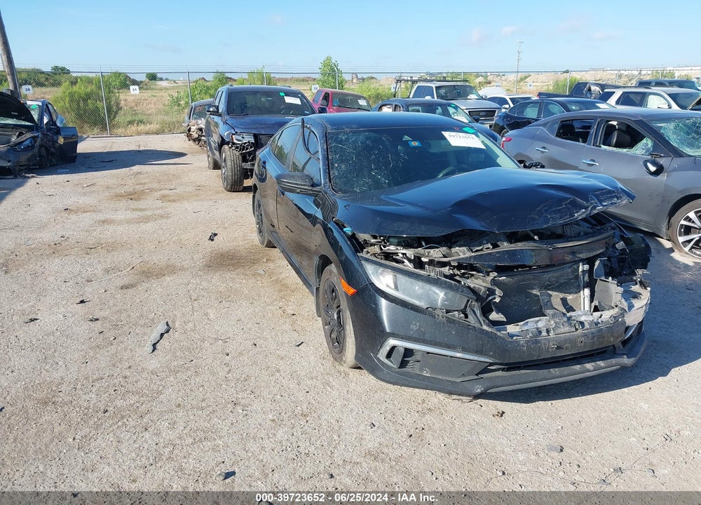 2020 HONDA CIVIC LX VIN: 19XFC2F63LE001907