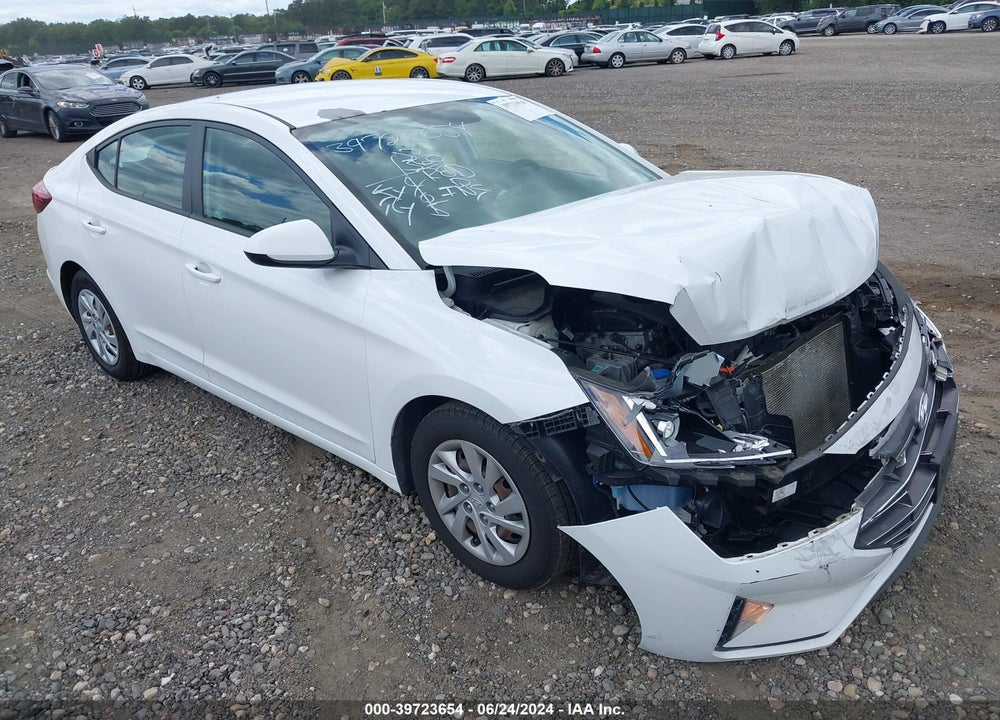 2019 HYUNDAI ELANTRA SE VIN: 5NPD74LF8KH445547