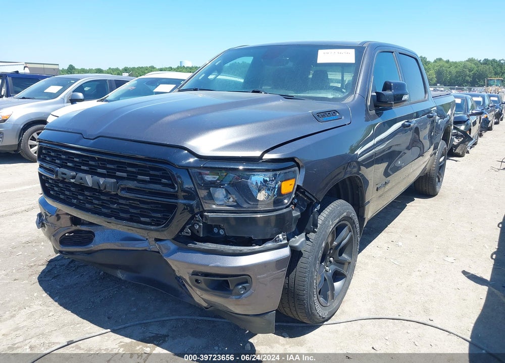 2022 RAM 1500 BIG HORN 4X4 5'7 BOX VIN: 1C6RRFFG6NN385067