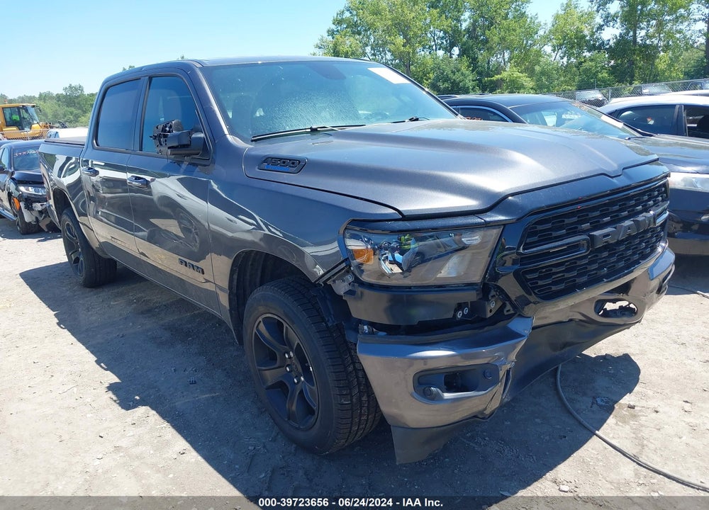 2022 RAM 1500 BIG HORN 4X4 5'7 BOX VIN: 1C6RRFFG6NN385067