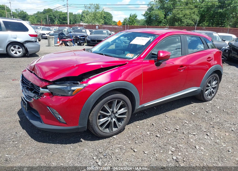 2017 MAZDA CX-3 GRAND TOURING VIN: JM1DKFD75H0168511