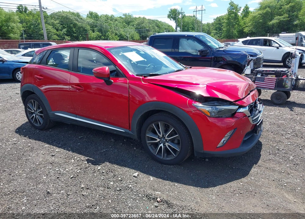 2017 MAZDA CX-3 GRAND TOURING VIN: JM1DKFD75H0168511