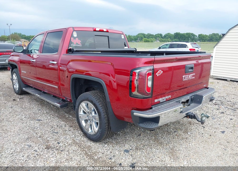 2018 GMC SIERRA 1500 SLT VIN: 3GTU2NECXJG634909
