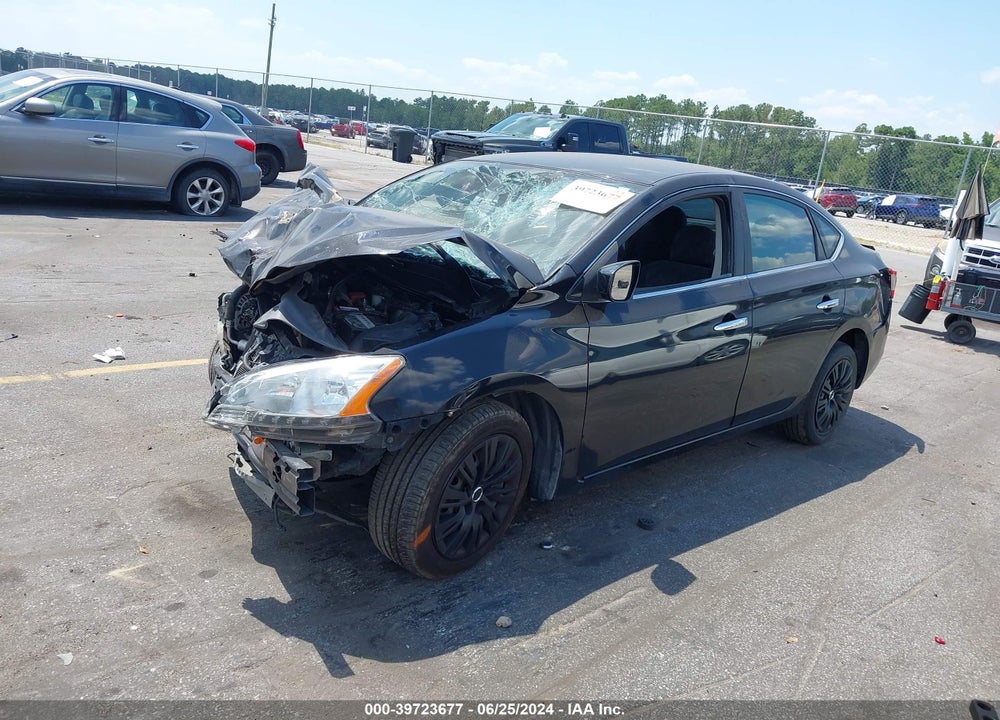 2013 NISSAN SENTRA SV VIN: 3N1AB7AP6DL715329