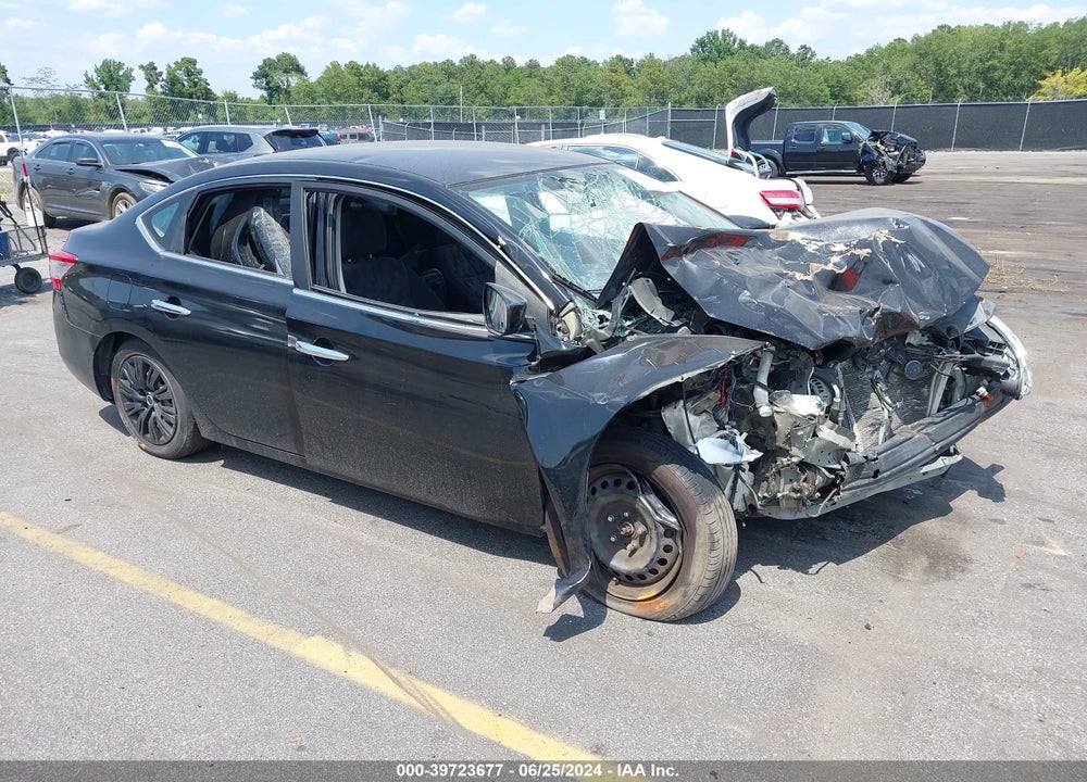2013 NISSAN SENTRA SV VIN: 3N1AB7AP6DL715329