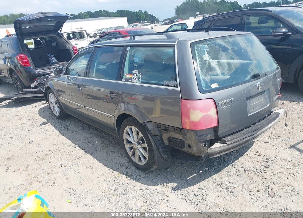 2005 VOLKSWAGEN PASSAT GLS TDI VIN: WVWCE63B75E145190