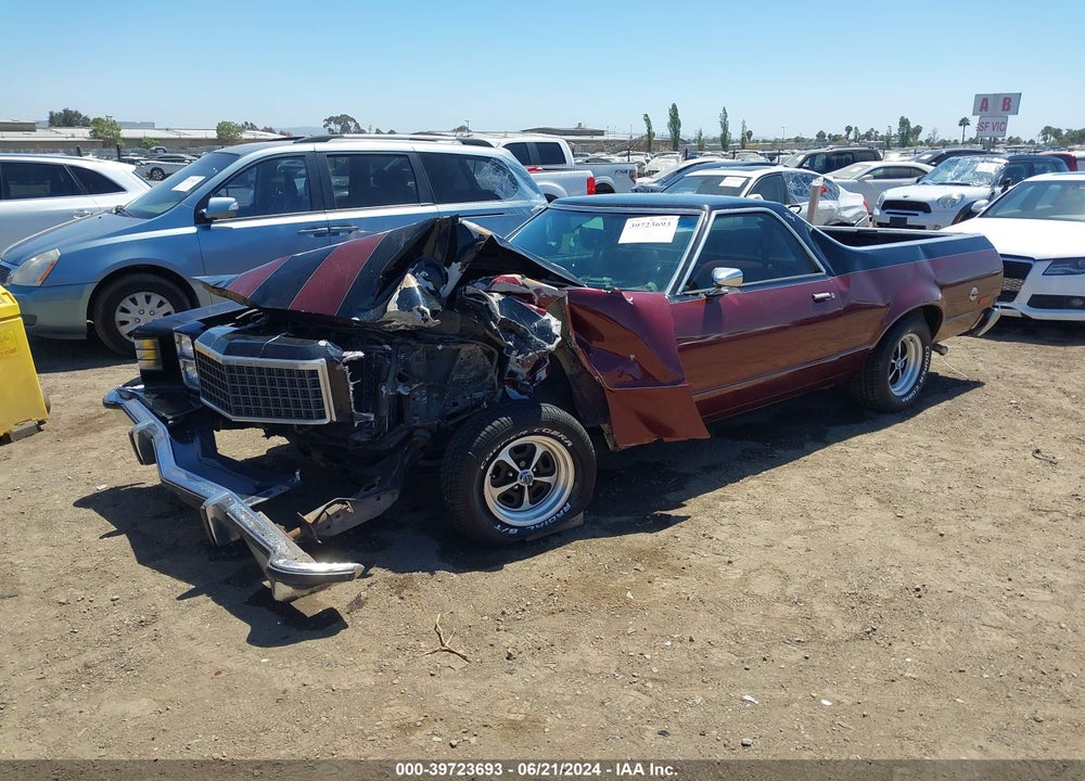1979 FORD RANCHERO VIN: 9H48H162290