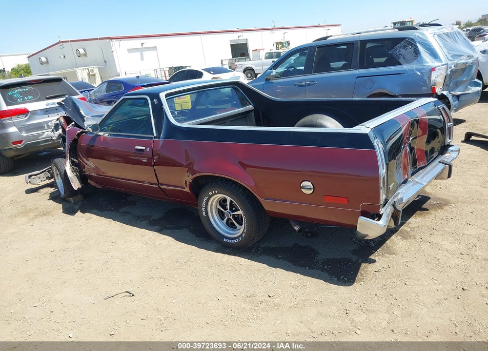1979 FORD RANCHERO VIN: 9H48H162290