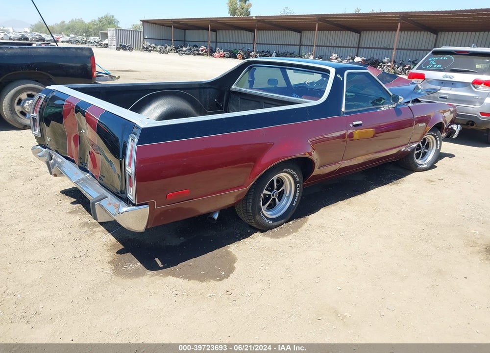 1979 FORD RANCHERO VIN: 9H48H162290
