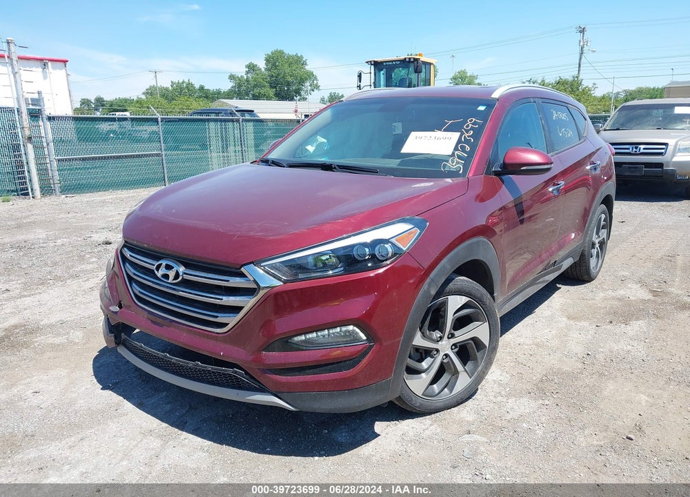 2017 HYUNDAI TUCSON LIMITED VIN: KM8J3CA26HU345143