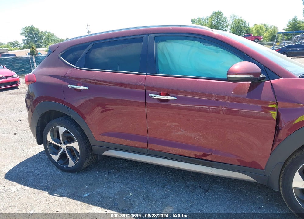 2017 HYUNDAI TUCSON LIMITED VIN: KM8J3CA26HU345143
