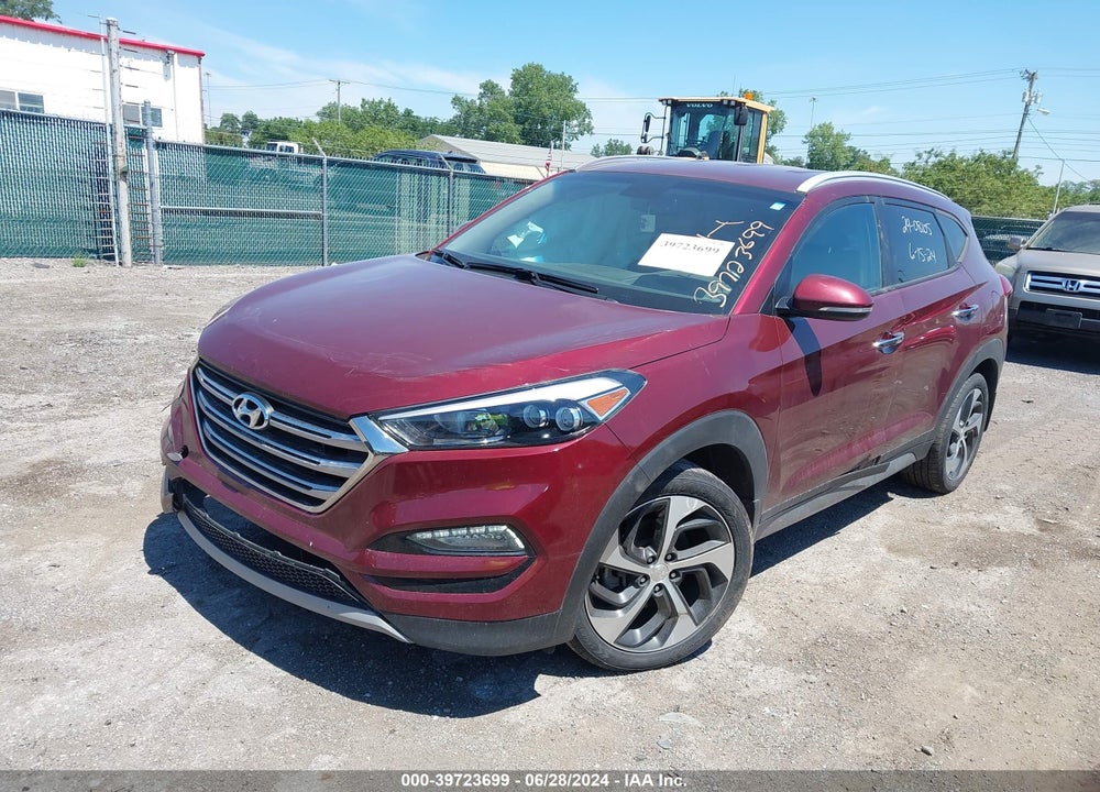 2017 HYUNDAI TUCSON LIMITED VIN: KM8J3CA26HU345143
