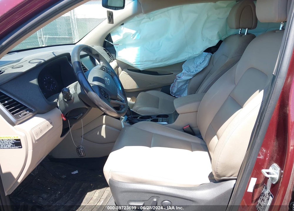 2017 HYUNDAI TUCSON LIMITED VIN: KM8J3CA26HU345143
