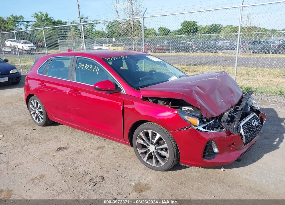 2018 HYUNDAI ELANTRA GT VIN: KMHH35LE3JU017301