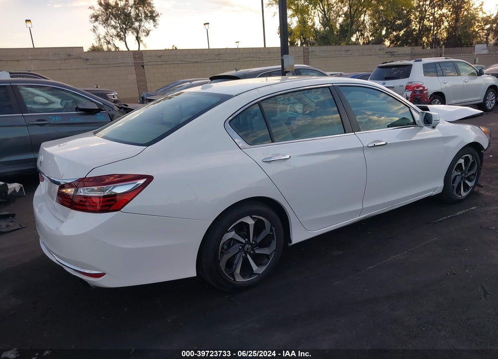 2016 HONDA ACCORD EX-L VIN: 1HGCR2F82GA204509