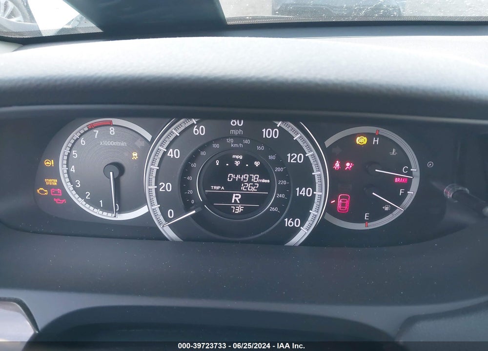 2016 HONDA ACCORD EX-L VIN: 1HGCR2F82GA204509