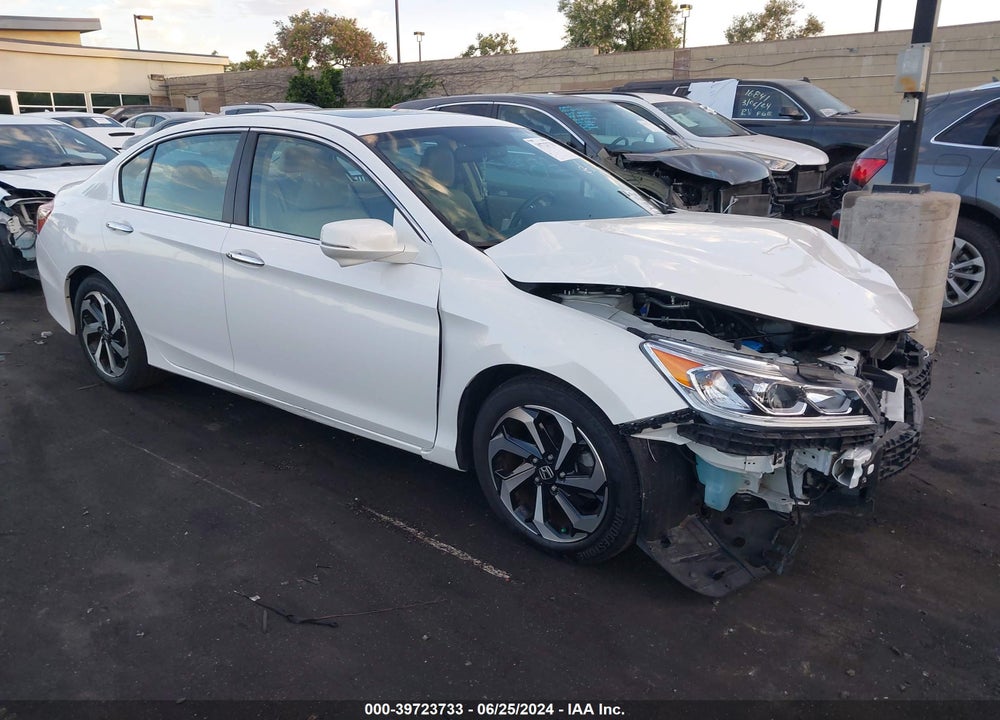 2016 HONDA ACCORD EX-L VIN: 1HGCR2F82GA204509