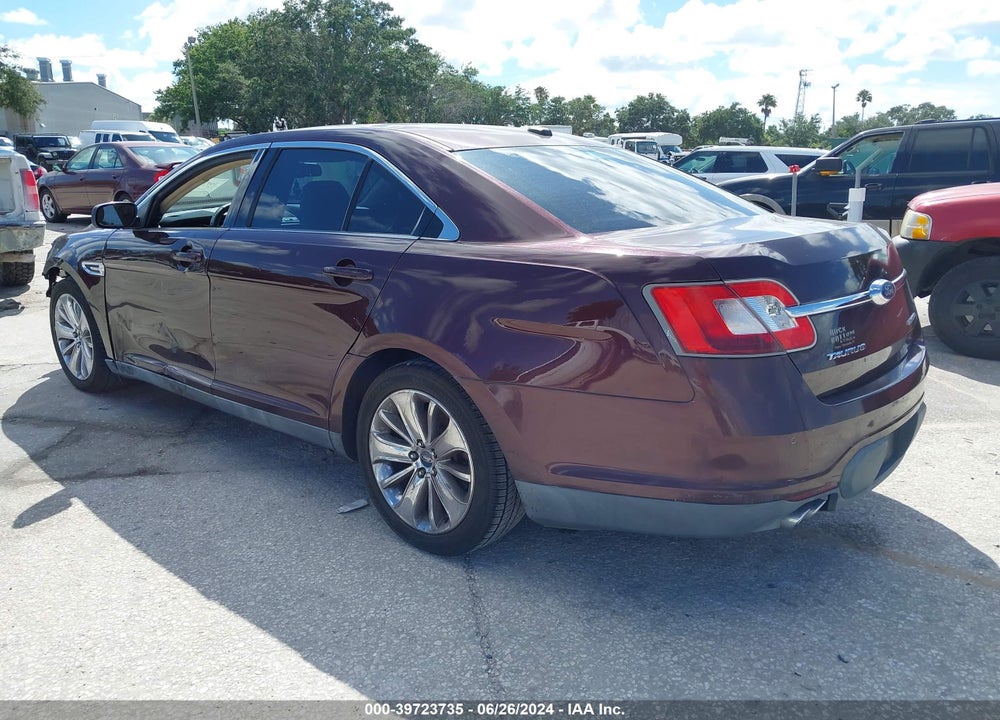 2011 FORD TAURUS LIMITED VIN: 1FAHP2FW3BG178524