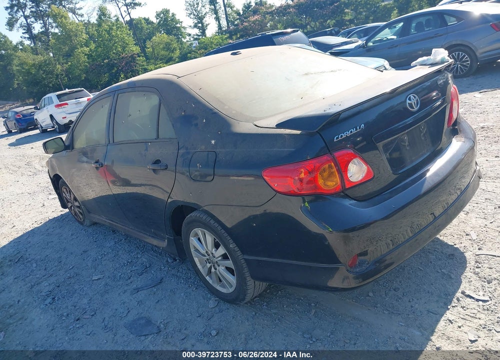 2009 TOYOTA COROLLA VIN: 1NXBU40E49Z067296