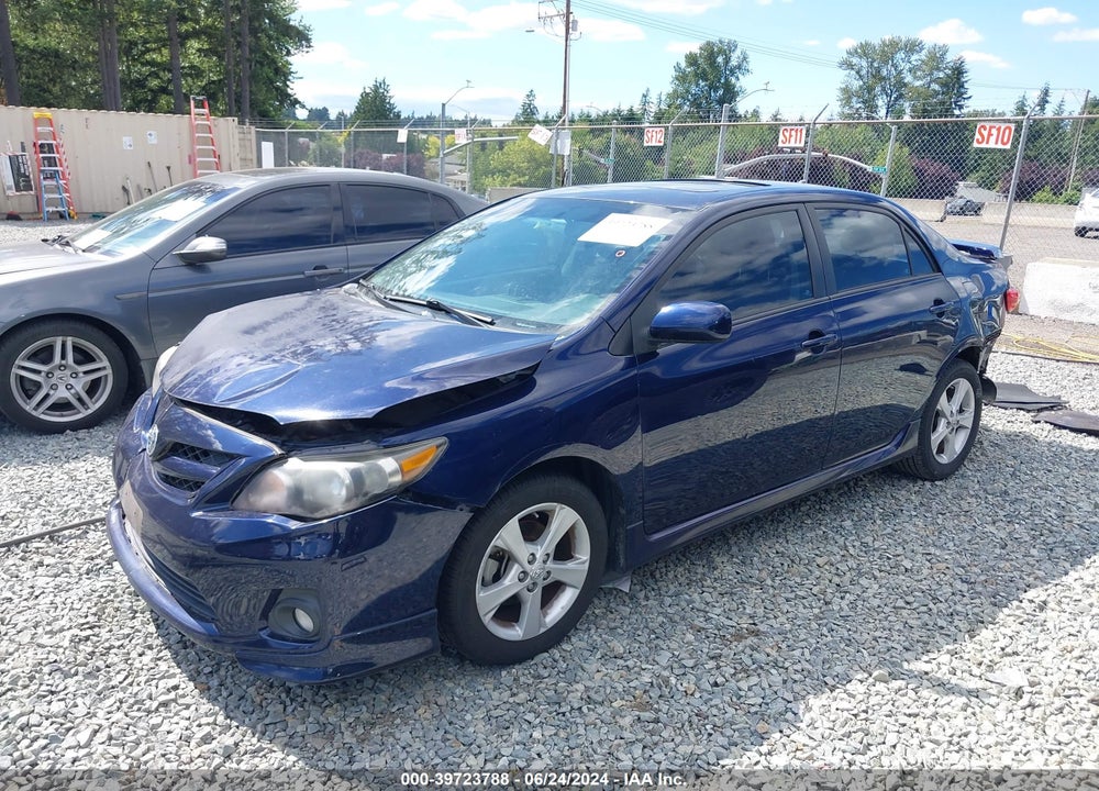 2011 TOYOTA COROLLA S VIN: 2T1BU4EE7BC688516