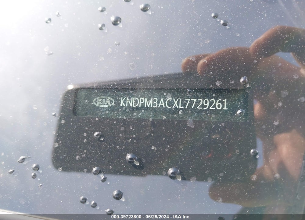 2020 KIA SPORTAGE LX VIN: KNDPM3ACXL7729261