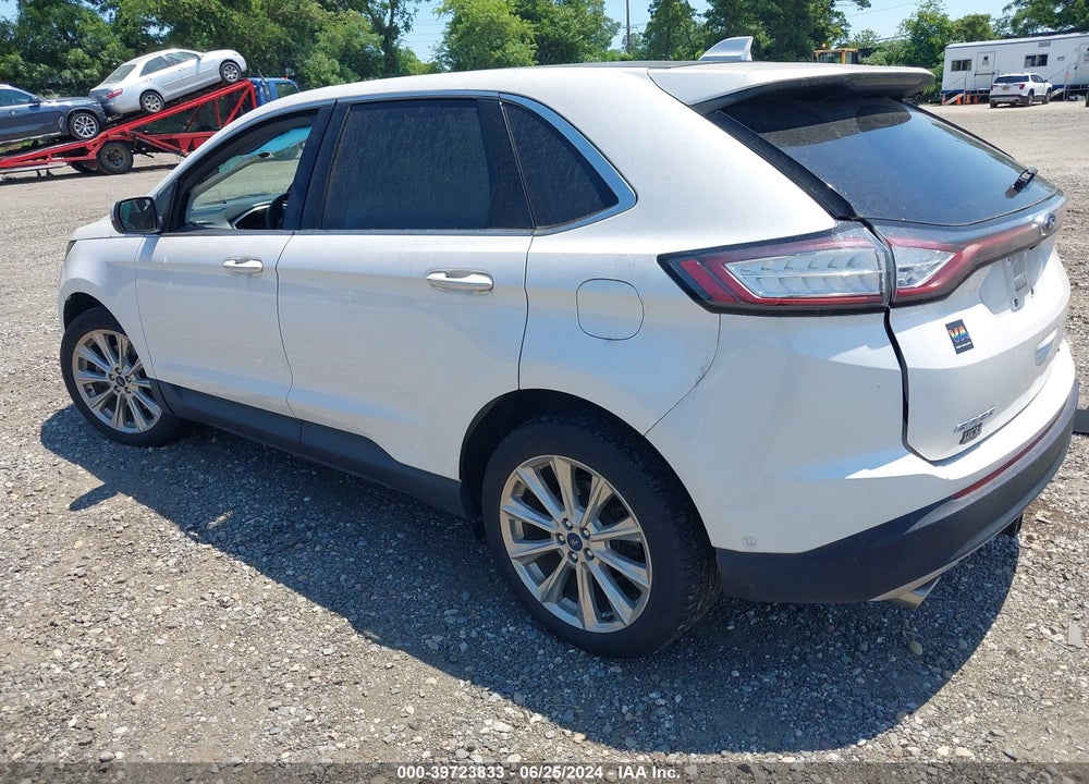 2018 FORD EDGE TITANIUM VIN: 2FMPK4K84JBB47114