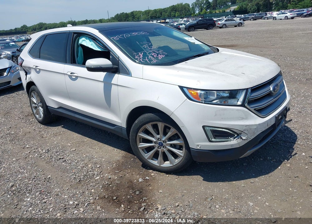 2018 FORD EDGE TITANIUM VIN: 2FMPK4K84JBB47114