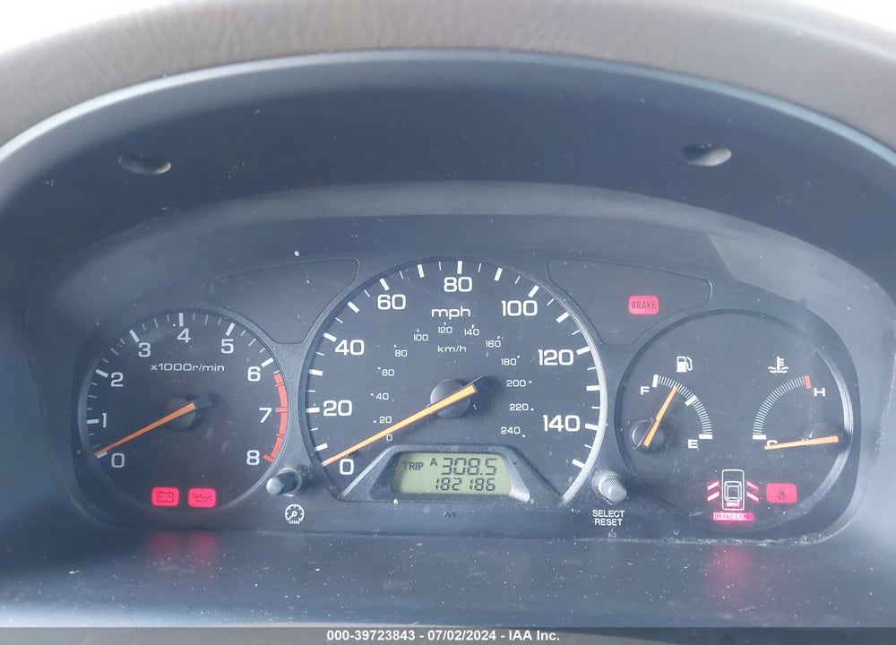 1999 HONDA ACCORD EX VIN: 1HGCG5556XA025758