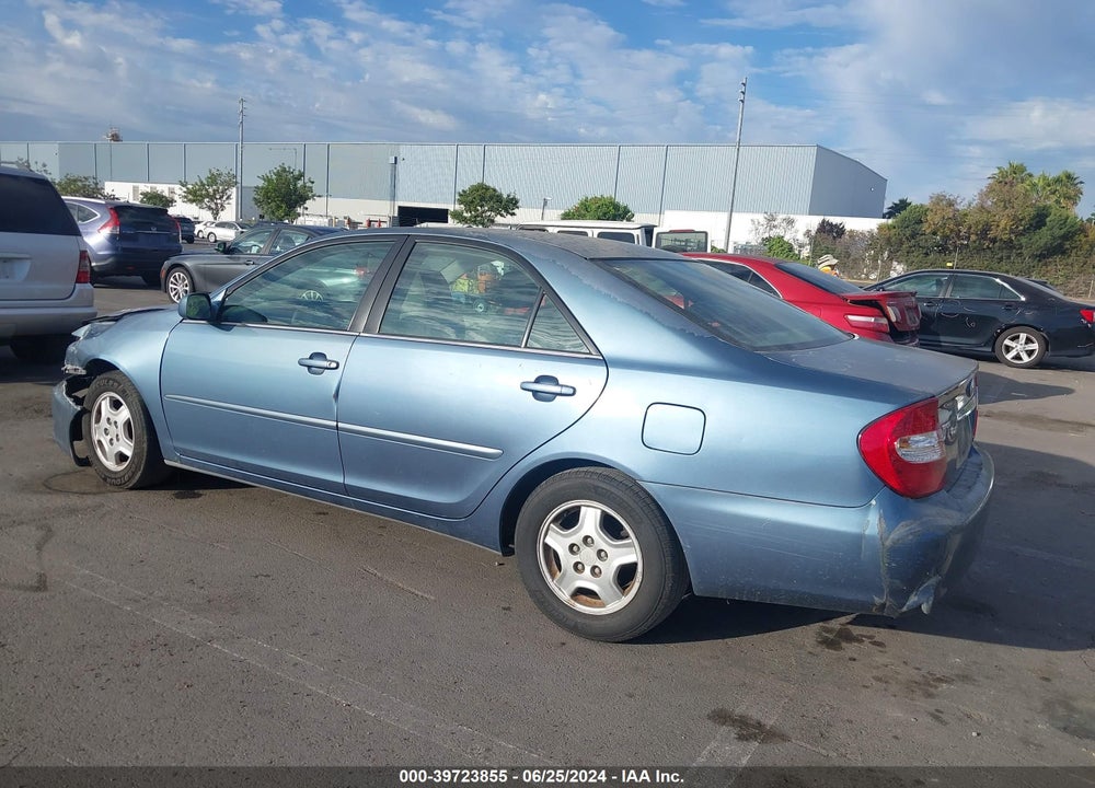 2002 TOYOTA CAMRY LE V6 VIN: 4T1BF30K32U502809
